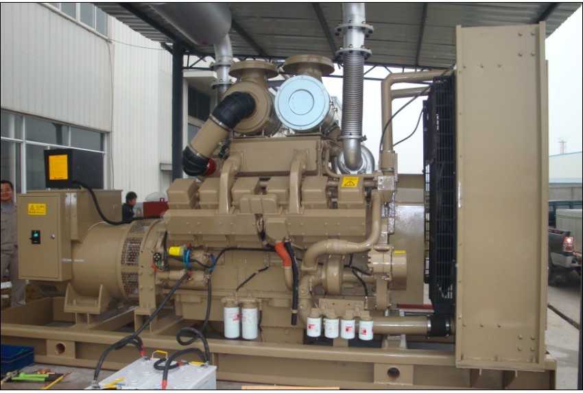 吉水应急800kw康明斯高压系列柴油发电机组